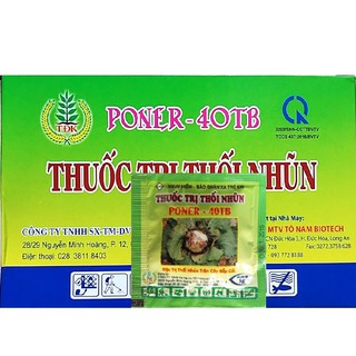 Thuốc Poner - 40TB đặc trị thối nhũn cho hoa lan và cây trồng dạng viên sủi cực hiệu quả