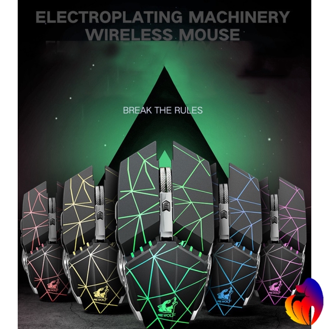 Blackhole Chuột Quang Không Dây 2.4g 2400dpi Cho Laptop