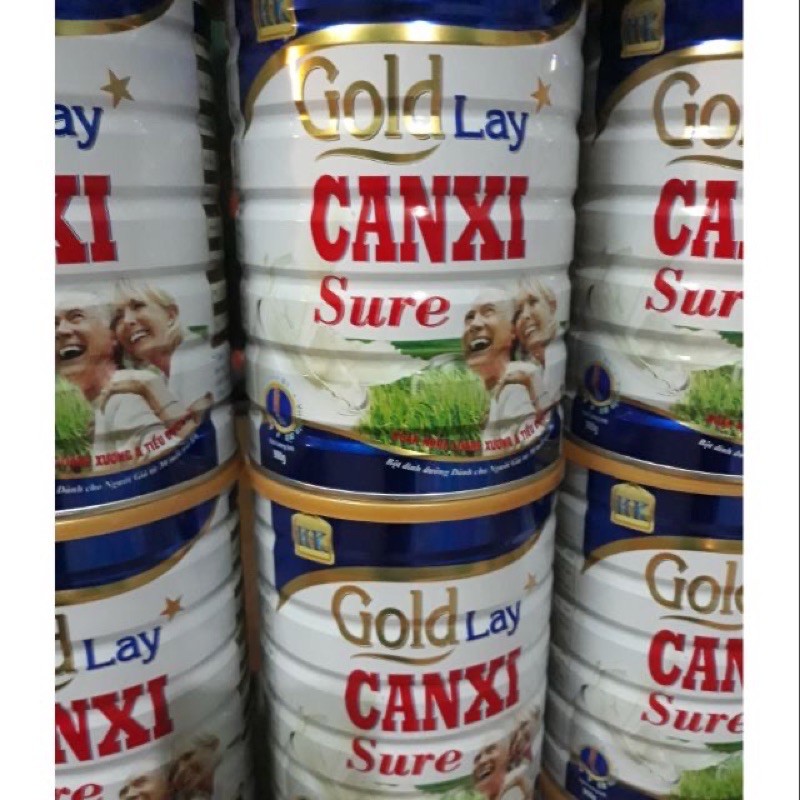 combo 4lon goldlay canxi 900g date mới