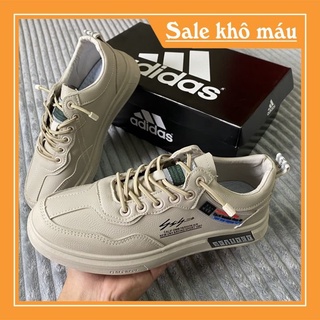 _Giày da nam cao cấp phong cách thể thao màu nâu full box