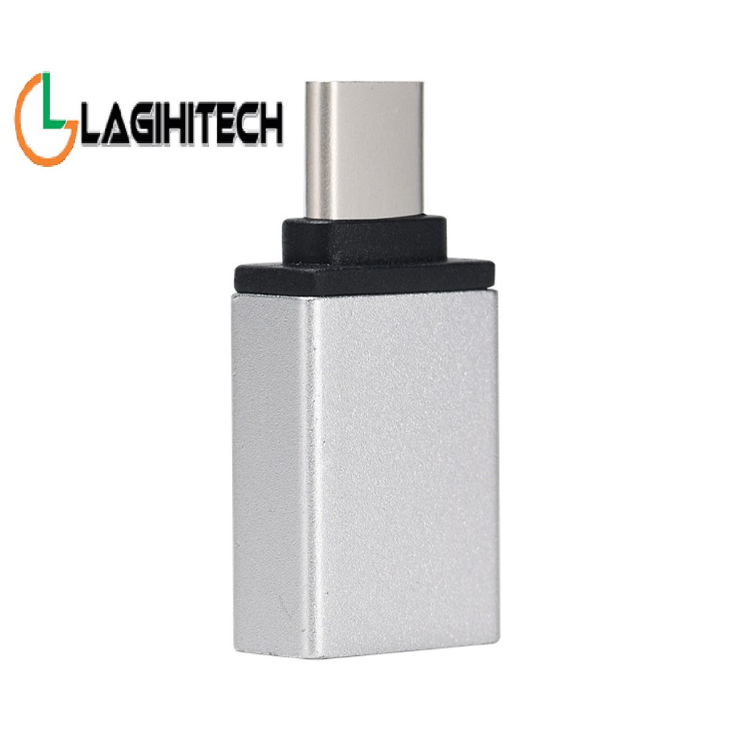 *LAGIHITECH* Đầu Chuyển USB Type C To USB 3.0 Female ( UC-358 ) - Màu Bạc