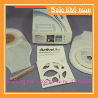 (có sẵn) Túi hậu môn nhân tạo convatec active life usa ( hộp 10 túi tặng 1 kẹp túi)