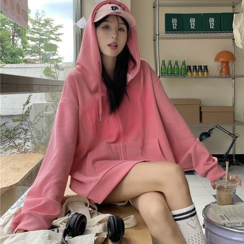 Áo khoác hoodie Perty mỏng thời trang mùa thu phong cách Hàn Quốc cho nữ