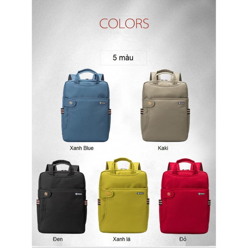 Balo kiêm túi đeo dọc cho Macbook - Laptop 13.3inch Yinuo ( nhiều màu ) [Freeship 10k]