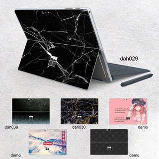 Skin dán hình vân đá x03 cho Surface 3 2015; Go, Go 2, Go 3; Pro 2 3 4 5 6 7 8 9 X