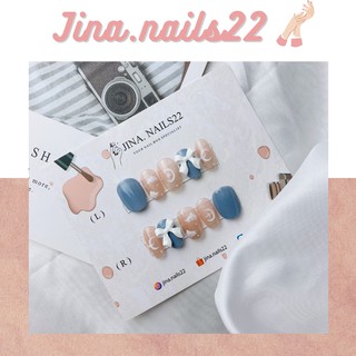 Móng giả nailbox nơ mây