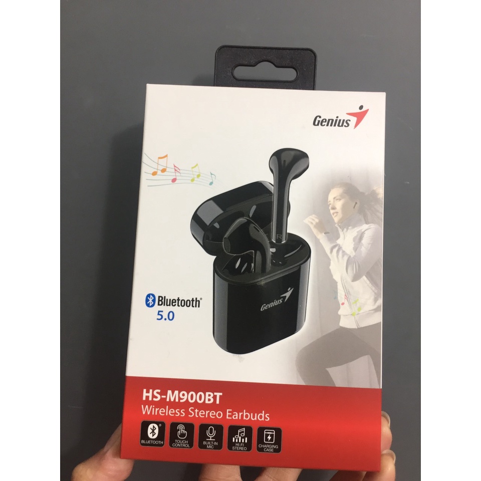 Tai nghe không dây Bluetooth V5.0 Genius HS-M900BT