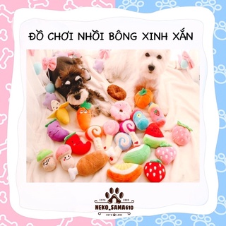 Đồ chơi nhồi bông chút chít cho thú cưng chó mèo