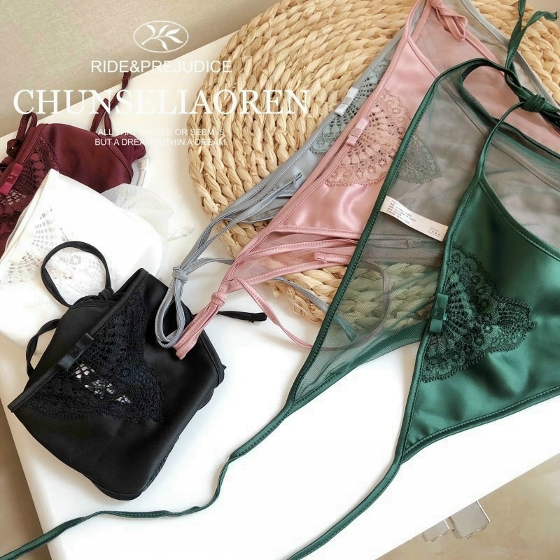Quần lót ren cột dây hông cao cấp sexy quyến rũ