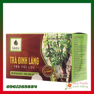 Trà túi lọc đinh lăng 150gr - Tăng tuần hoàn não, giảm hội chứng tiền đình