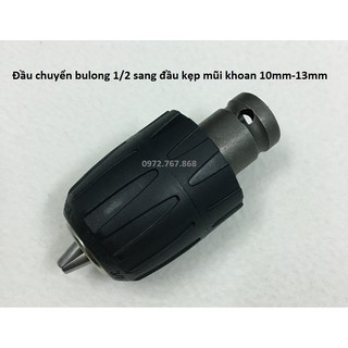 Bộ chuyển bulong 1/2 sang đầu măng ranh 10mm, 13mm