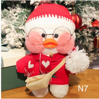 Vịt bông noel size 30cm (có ảnh thật)
