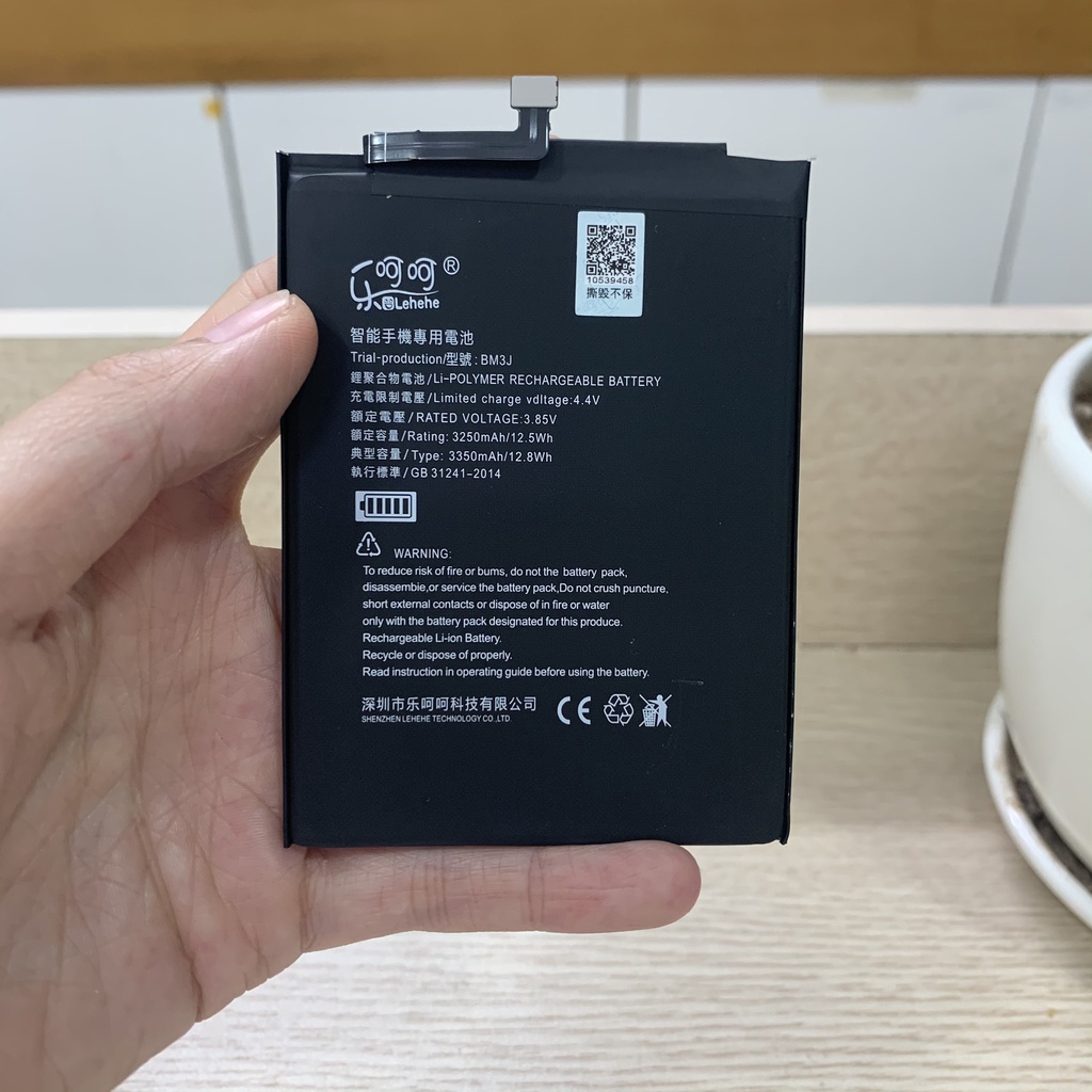 Pin Xiaomi Mi 8 Lite/ BM3J - PIN SIÊU TRÂU - Chính Hãng Lehehe - BH 12 Tháng, Dùng Thử 7 Ngày