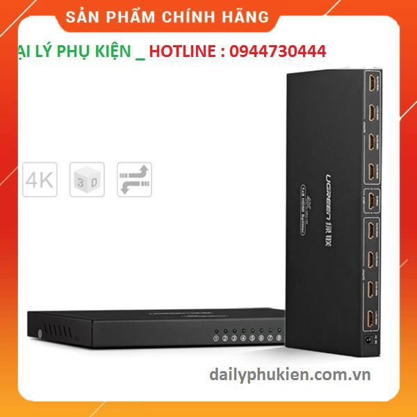 Bộ chia 1 ra 8 cổng HDMI 1.4 Ugreen 40203 dailyphukien Hàng có sẵn giá rẻ nhất