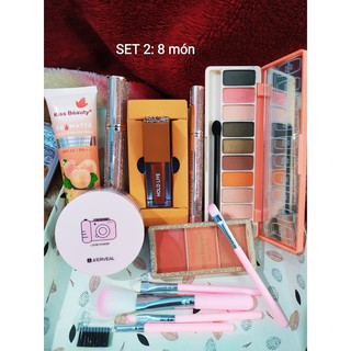 Combo đồ make- Set Bộ trang điểm quà tặng