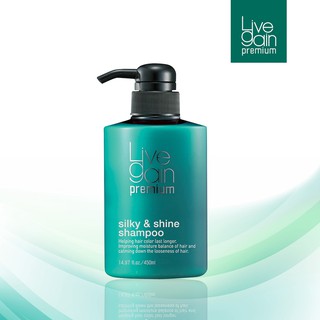 Dầu Gội Giữ Màu Nước Hoa Livegain Premium Silky & Shine Shampoo 450ml Hàn Quốc