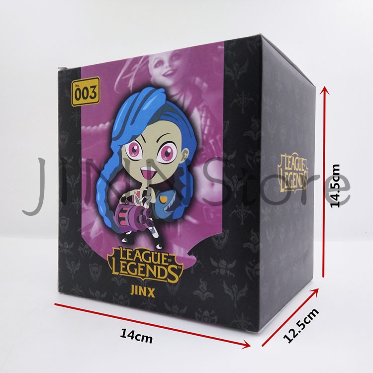 Mô hình nhân vật JINNStore phim LOL Arcane bằng PVC 10cm