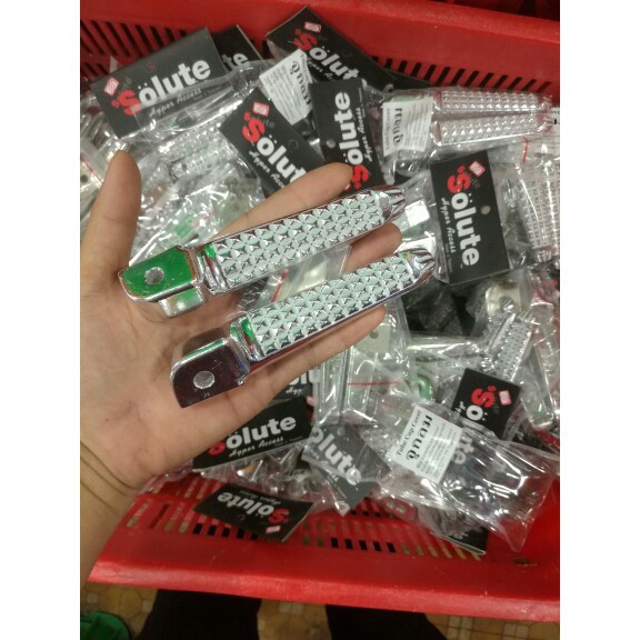 Gác chân nhôm xe máy - dochoixemay