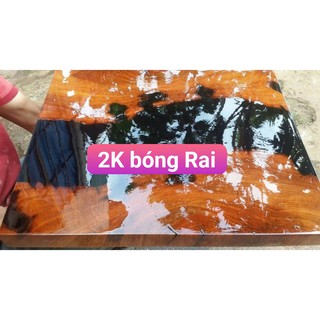 SƠN BÓNG 2K RAI (BỘ 1KG) - TẶNG KÈM CỌ