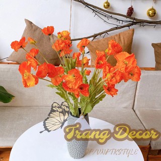 Hoa Giả - Hoa Cánh Bướm Vải Lụa Cỡ Lớn