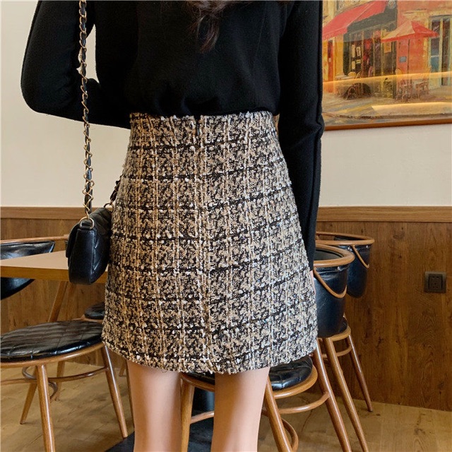 Chân váy dạ tweet có quần trong (kèm ảnh thật) | BigBuy360 - bigbuy360.vn