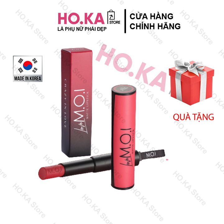 Son Thỏi Lì Love M.O.I Nhẹ Môi, Dưỡng Ẩm, Chống Lão Hoá Son Hồ Ngọc Hà - Chính Hãng Hàn Quốc | BigBuy360 - bigbuy360.vn