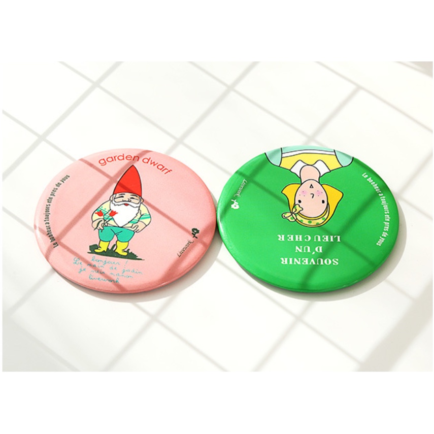 LẺ 1 GƯƠNG MINI CẦM TAY HÀN QUỐC DỄ THƯƠNG - GƯƠNG MINI BỎ TÚI HD6