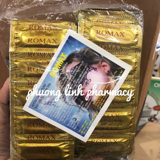 (có sỉ) Bịch 120 chiếc bao cao su Romax