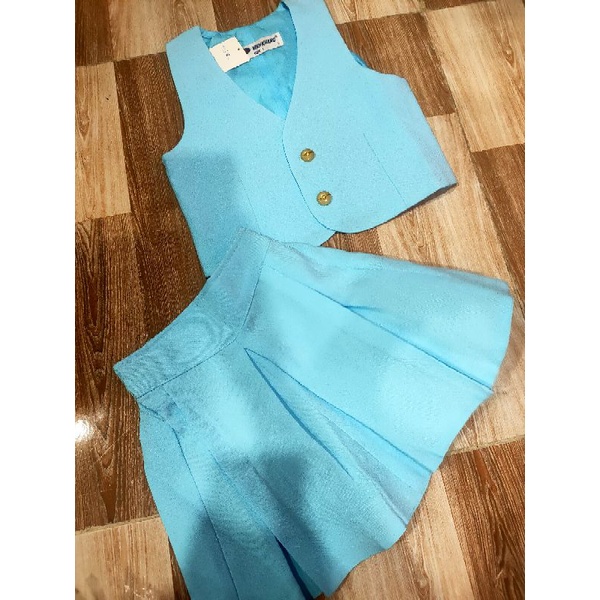 Set váy vải cho bé gái size nhí