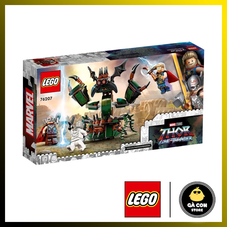 LEGO Marvel 76207 Attack on New Asgard Cuộc chiến trên Asgard.
