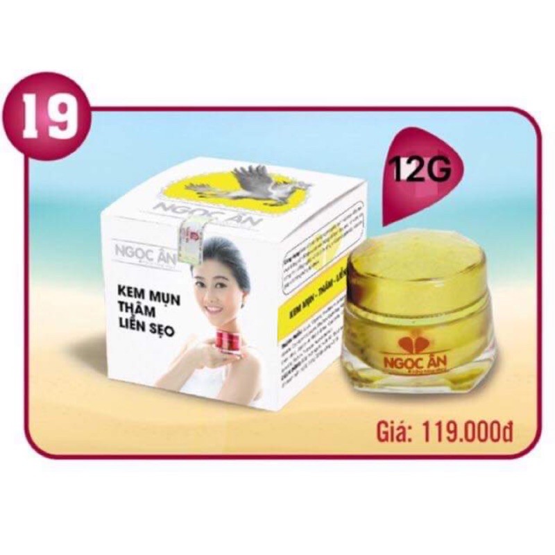 KEM NGỌC ÂN MỤN THÂM MỜ SẸO