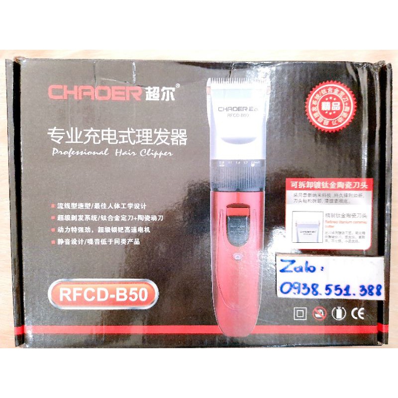 Tông đơ sạc điện CHAOER B50