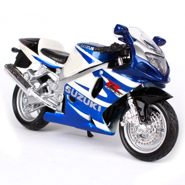 Mô Hình Xe Moto Suzuki GSX-750 Tỉ Lệ 1:18 - Welly - 8872