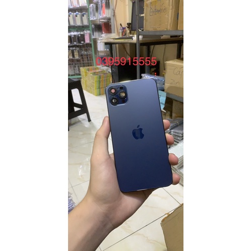 Vỏ i Phone 11 PRO MAX ĐỘ i Phone 12 PRO MAX CẠNH VUÔNG