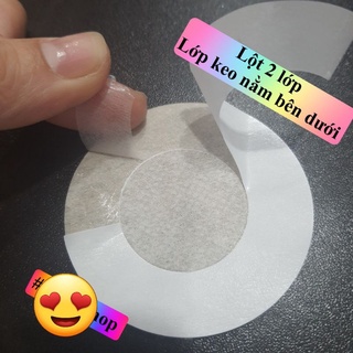 10 Miếng dán ngực, dán ti giấy lụa sử dụng hàng ngày