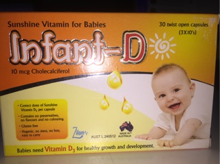 Thực phẩm bảo vệ sức khỏe INFANT - D