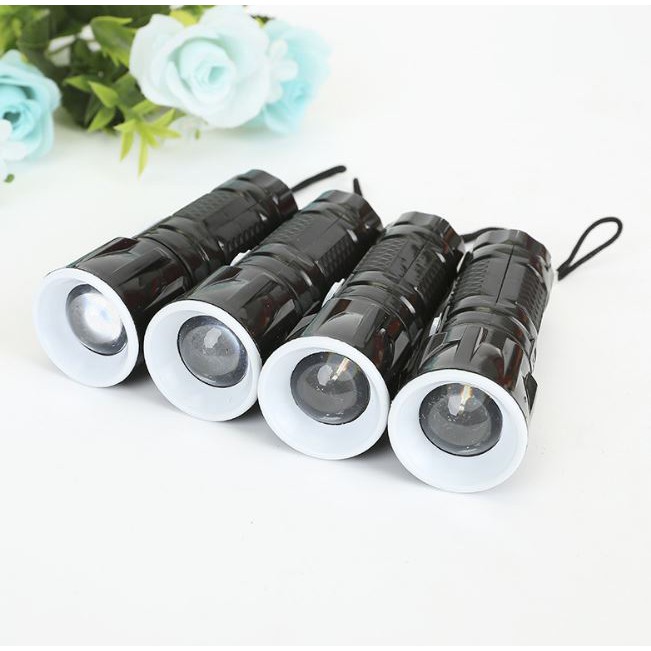 Đèn pin LED xoay điều chỉnh độ sáng - Đèn pin Mini bỏ túi 🍉Duashop🍉