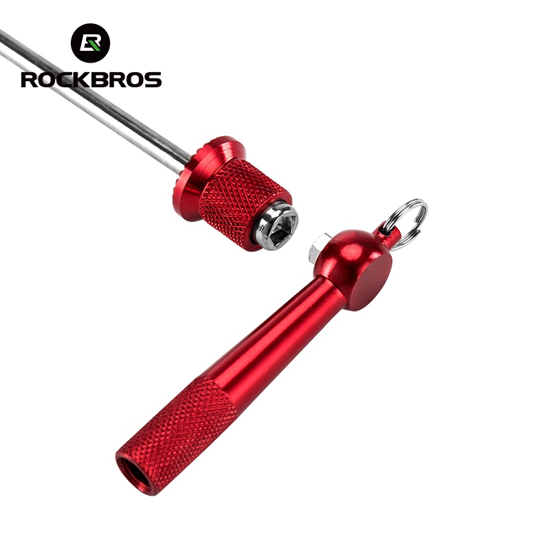 ROCKBROS Khóa Bánh Xe Đạp Leo Núi MTB Siêu Nhẹ Chống Trộm 2 Màu