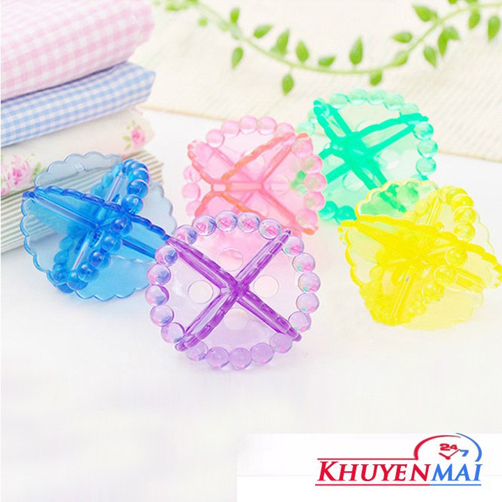 Bóng giặt Silicone thông minh, giúp giặt sạch hơn, không hại quần áo và máy giặt