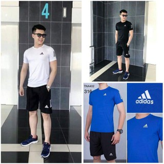 Bộ Thể thao cổ tròn siêu mát siêu đẹp áo thun lạnh quần gió túi có khóa đủ size cho các anh từ 55 _ 80k