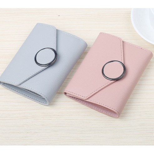 [CỰC RẺ] VÍ DA NỮ YOUNG NÚT TRÒN V178 PHONG CÁCH HAN QUỐC | BigBuy360 - bigbuy360.vn