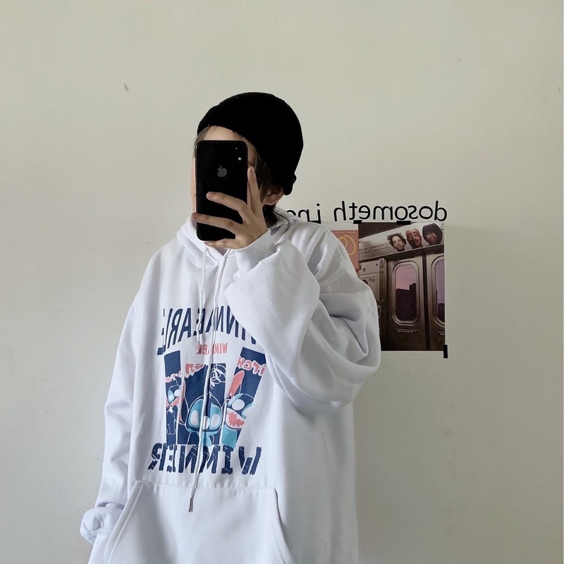 Áo HOODIE MŨ 2 lớp in hình GWIN