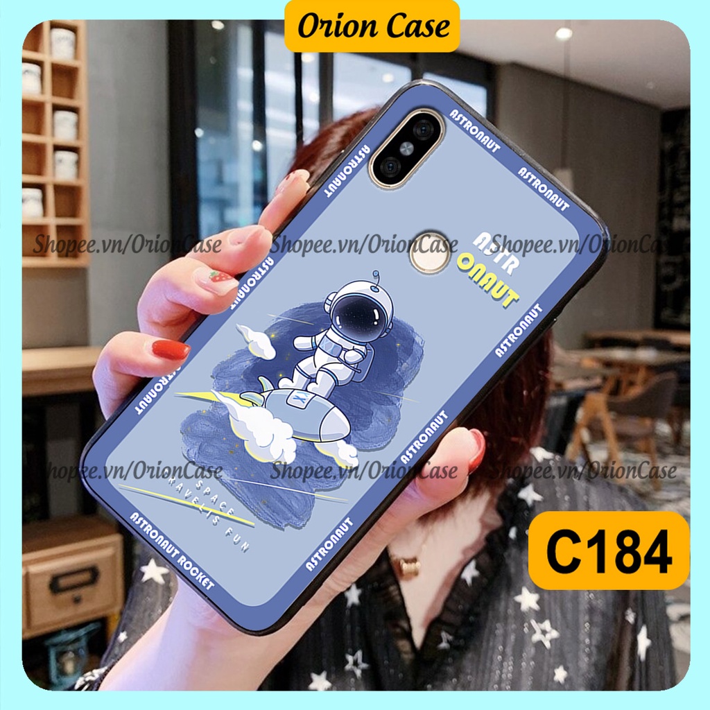Ốp Xiaomi Redmi 6 Pro - Mi A2 Lite - Mi A2 - Mi 6x in hình astronaut pro nasa, moutain cá tính.ốp lưng chống sốc