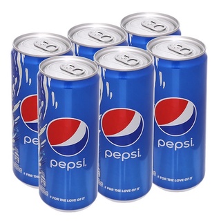 Lốc 6 lon nước ngọt Pepsi 320ml/ lon