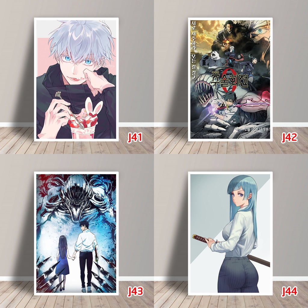 Tấm Postcard Cao Cấp Anime Jujutsu Kaisen