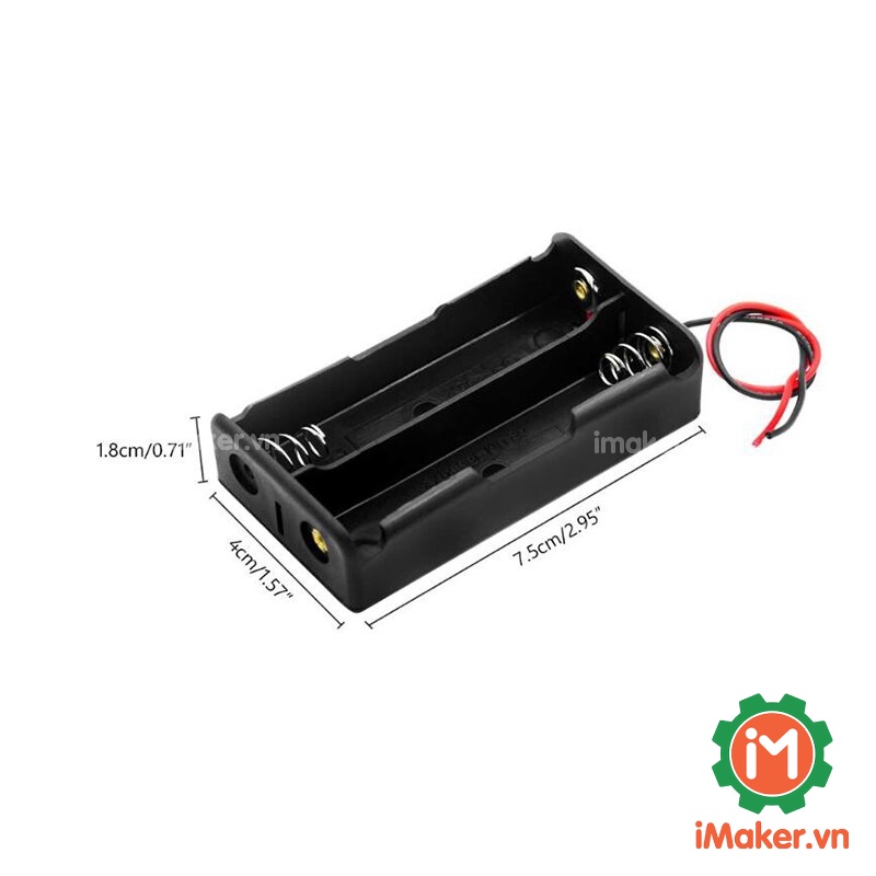 Đế Pin 18650 Ra Dây Nhiều Kích Thước