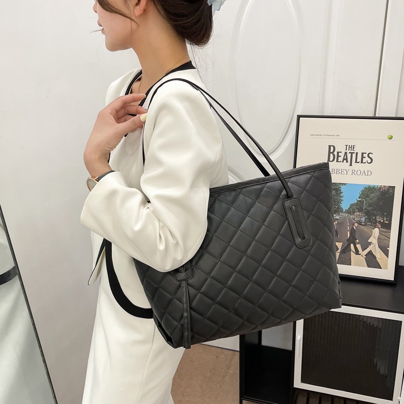 Túi tote Đeo Vai Sức Chứa Lớn Thời Trang Phương Tây Đơn Giản Mẫu 2022 Dành Cho Nữ