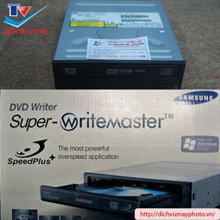 Ổ đĩa quang DVD-RW vừa đọc vừa ghi mới trên 80%