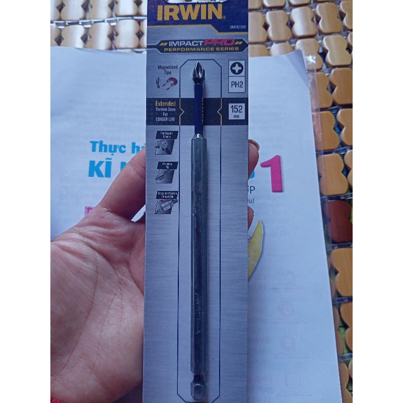 Mũi vít Irwin Mỹ 15cm