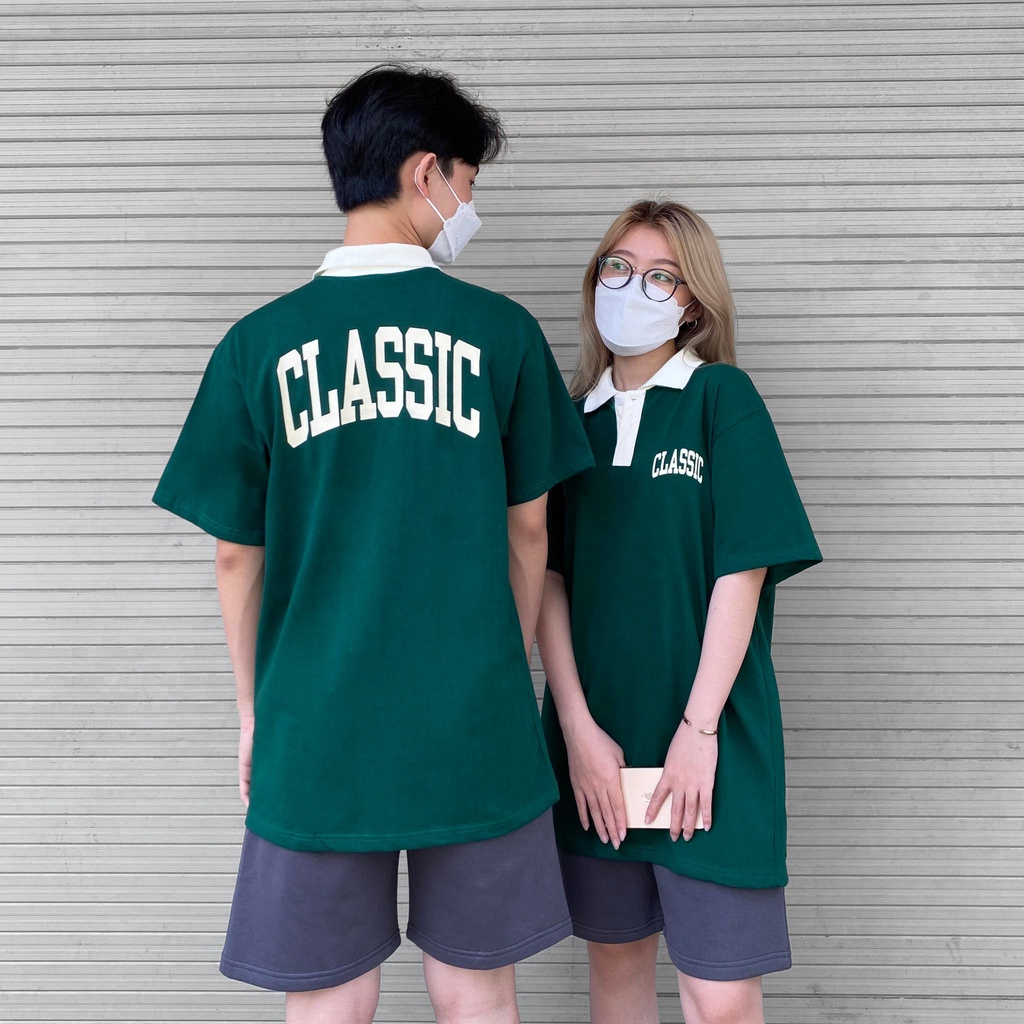 ÁO THUN FF FORM RỘNG POLO CLASSIC ORIGINAL, VẢI THUN 2 CHIỀU COTTON 250GSM